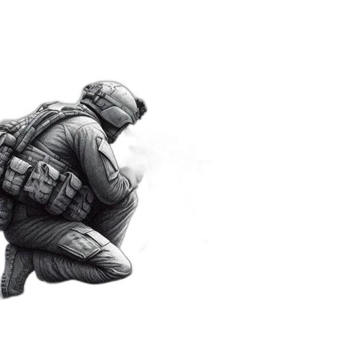 weapon, jacket, concept art, comic book art transparent PNG cut-out