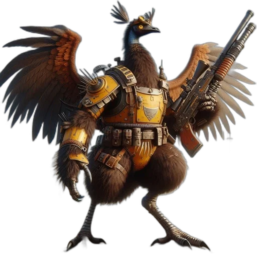animal, weapon, concept art, fantasy art transparent PNG cut-out