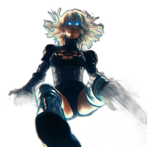 robot, dress, mask, creature transparent PNG cut-out