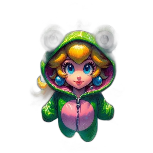 creature, pixel art, concept art, 3d render transparent PNG cut-out
