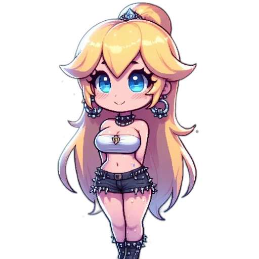 dress, staff, pixel art, anime transparent PNG cut-out
