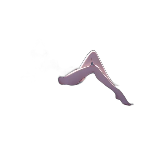staff, shoes, hair, creature transparent PNG cut-out