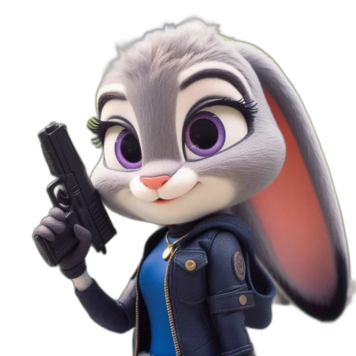 weapon, animal, jacket, staff transparent PNG cut-out