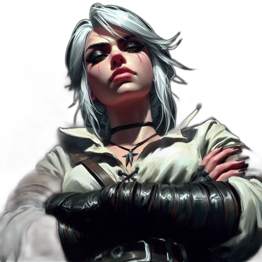 jacket, face, staff, concept art transparent PNG cut-out