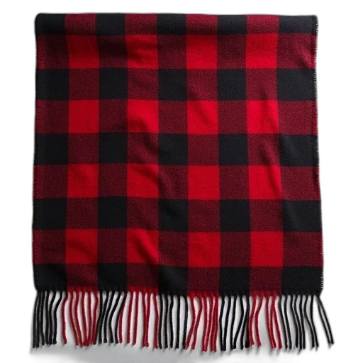 jacket, hat, red, checker transparent PNG cut-out
