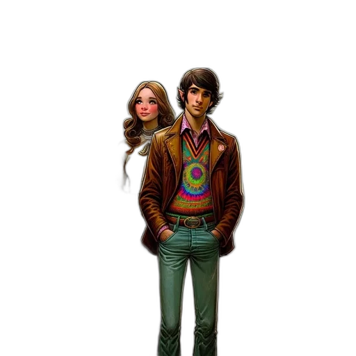 jacket, robot, concept art, comic book art transparent PNG cut-out