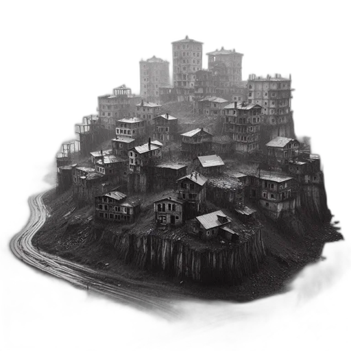 building, concept art, photorealistic, fantasy art transparent PNG cut-out