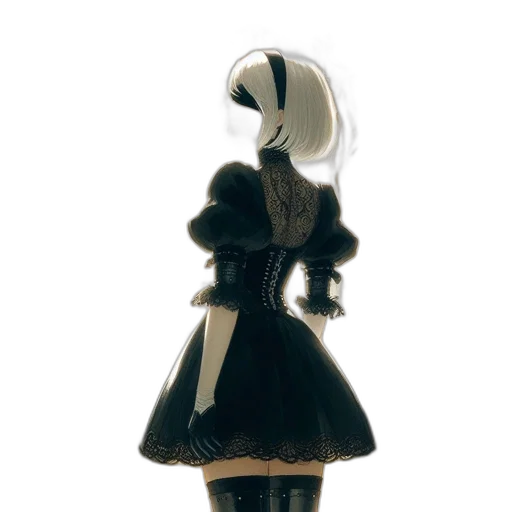 dress, hat, robot, jacket transparent PNG cut-out