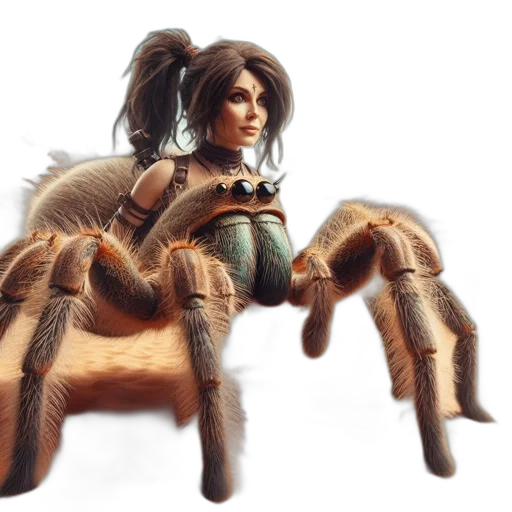 creature, animal, hair, concept art transparent PNG cut-out