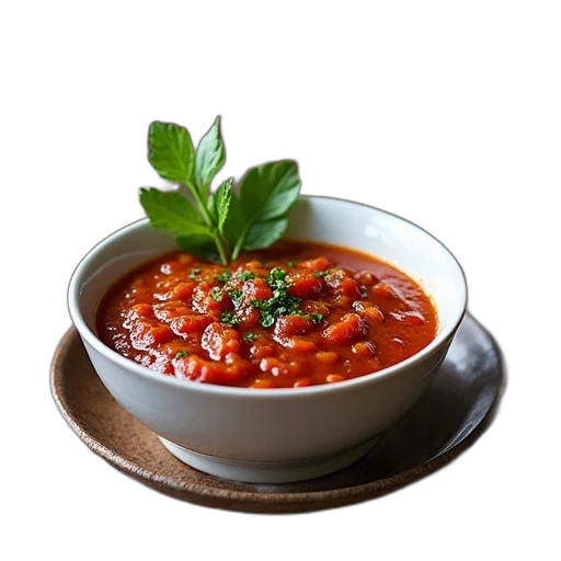 food, photorealistic, 3d render, salsa transparent PNG cut-out