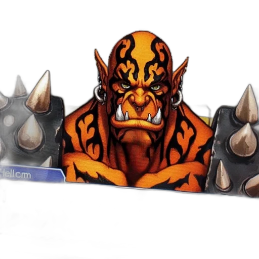 mask, crown, creature, concept art transparent PNG cut-out
