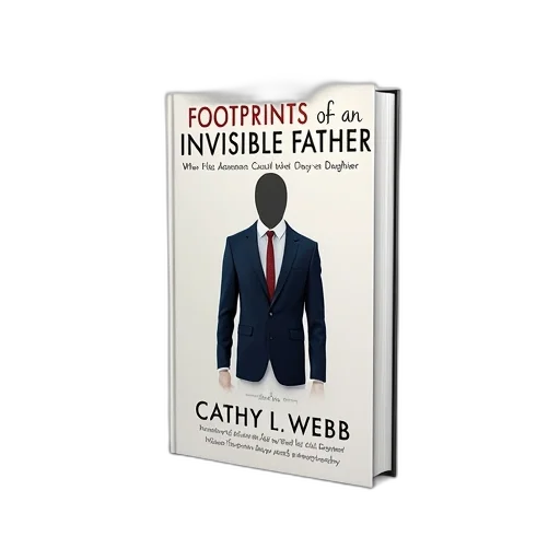 cover, book, footprints, invisible transparent PNG cut-out