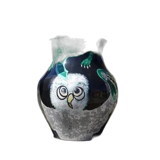 bottle, mask, dragon, fantasy art transparent PNG cut-out