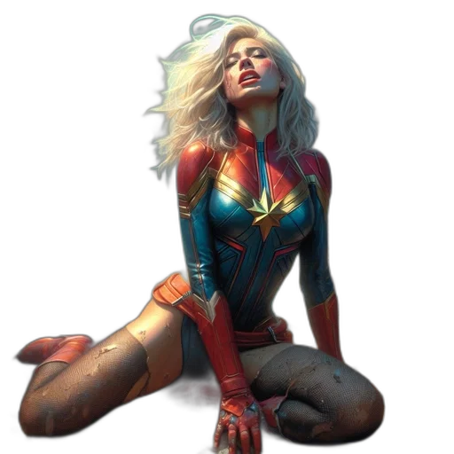 comic book art, concept art, fantasy art, cyberpunk transparent PNG cut-out