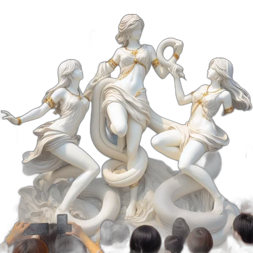 staff, concept art, 3d render, fantasy art transparent PNG cut-out