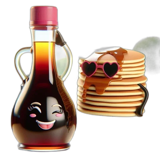 food, bottle, 3d render, photorealistic transparent PNG cut-out