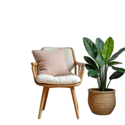 furniture, jacket, 3d render, photorealistic transparent PNG cut-out