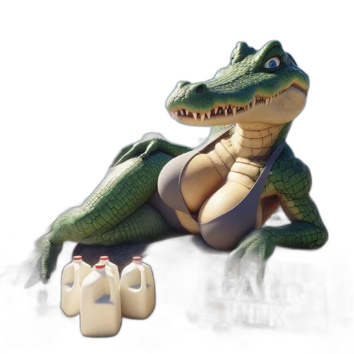 dragon, creature, animal, 3d render transparent PNG cut-out