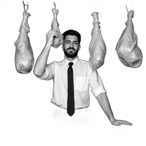 food, staff, animal, photorealistic transparent PNG cut-out