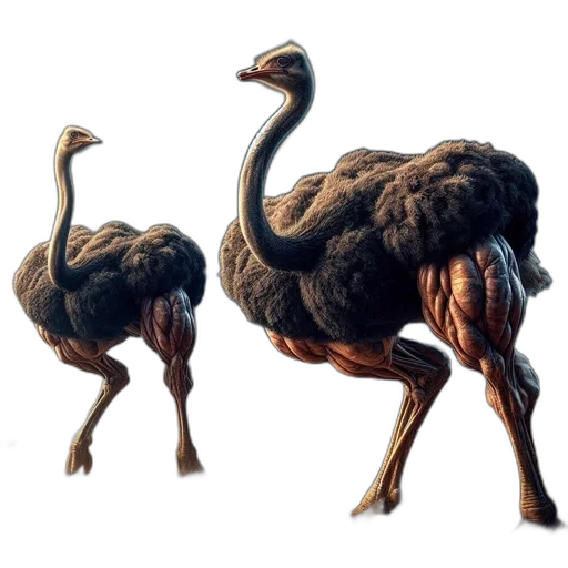 animal, creature, concept art, photorealistic transparent PNG cut-out