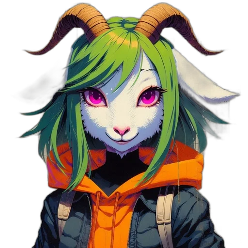 mask, jacket, animal, face transparent PNG cut-out