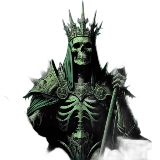 crown, mask, face, staff transparent PNG cut-out