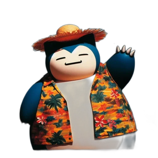 hat, jacket, staff, animal transparent PNG cut-out