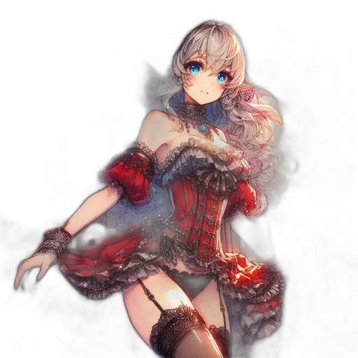 dress, staff, weapon, sword transparent PNG cut-out