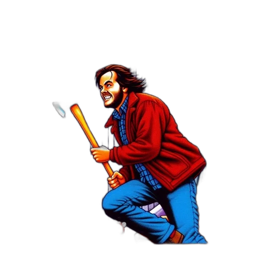 staff, sword, weapon, jacket transparent PNG cut-out