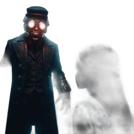 mask, face, creature, concept art transparent PNG cut-out