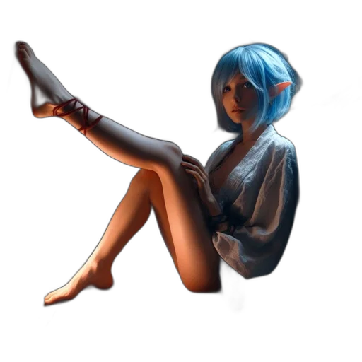 staff, robot, umbrella, shoes transparent PNG cut-out