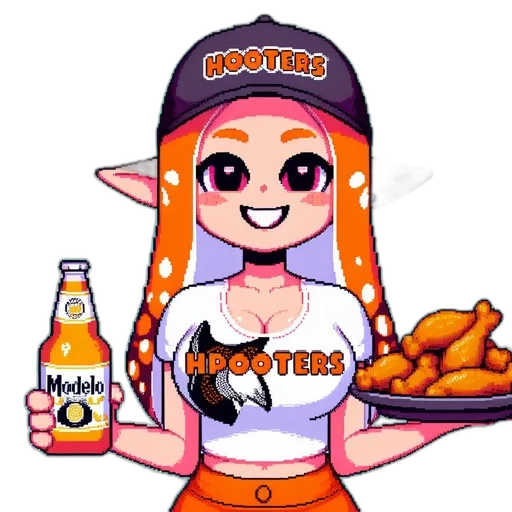 food, pixel art, cartoon, anime transparent PNG cut-out