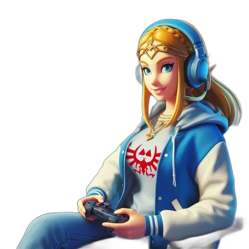 jacket, face, crown, weapon transparent PNG cut-out