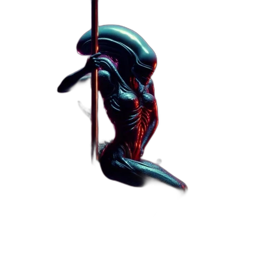 creature, staff, animal, weapon transparent PNG cut-out
