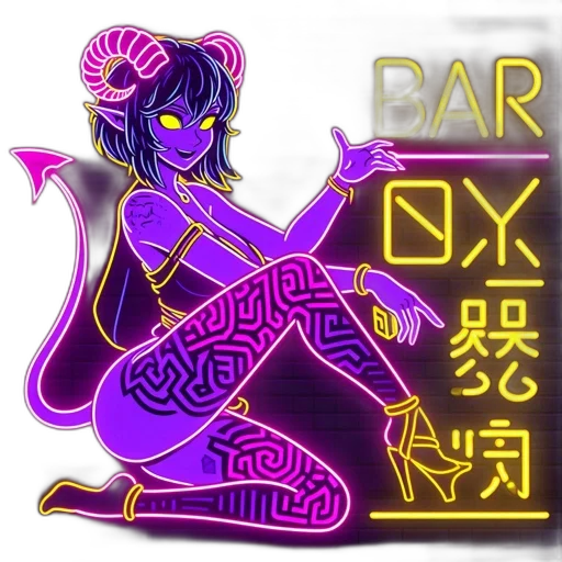 jewelry, cyberpunk, vaporwave, concept art transparent PNG cut-out