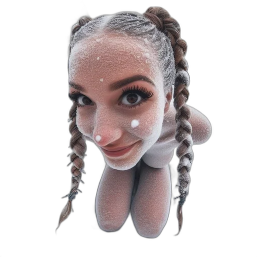 mask, face, creature, hair transparent PNG cut-out