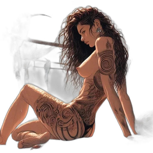jewelry, fantasy art, concept art, comic book art transparent PNG cut-out