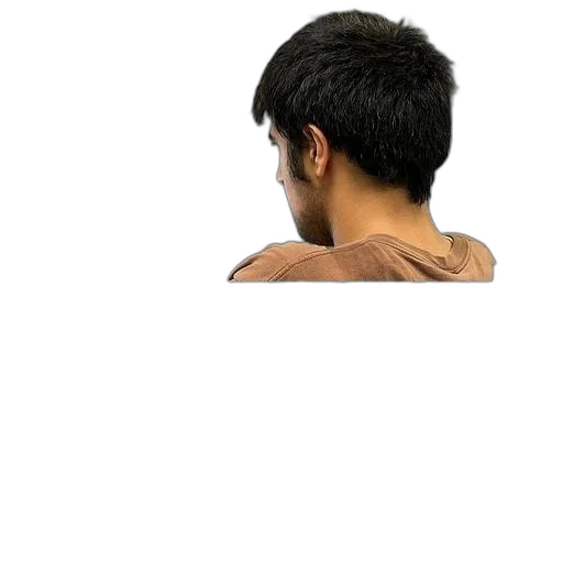 face, hair, mask, staff transparent PNG cut-out