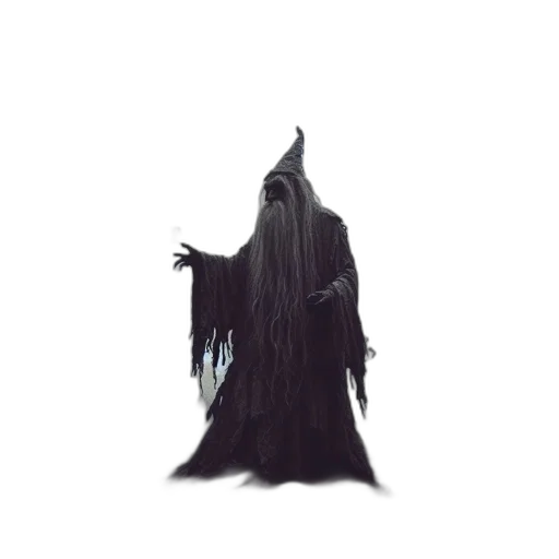 creature, mask, staff, hair transparent PNG cut-out
