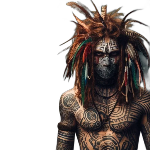 animal, mask, jewelry, hair transparent PNG cut-out