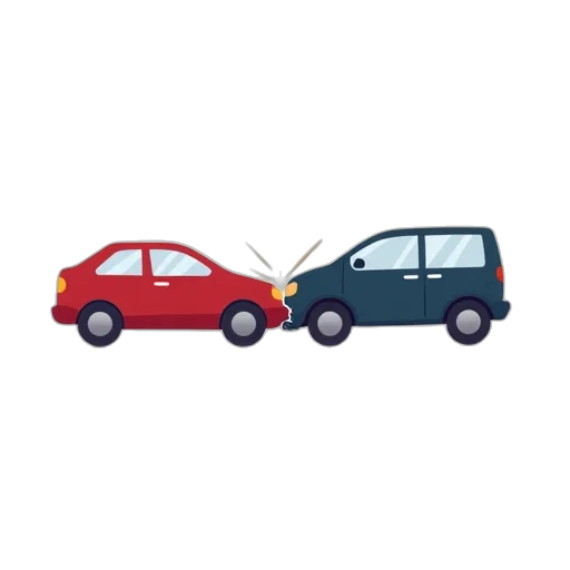 car, concept art, collision, line transparent PNG cut-out
