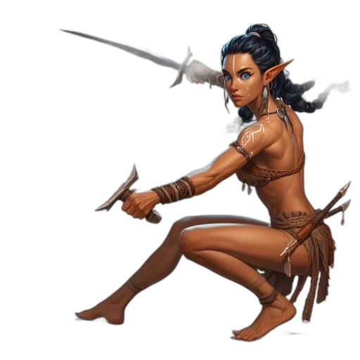 staff, weapon, sword, fantasy art transparent PNG cut-out