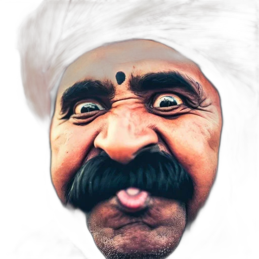 face, mask, animal, staff transparent PNG cut-out