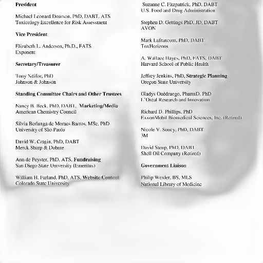 list, people, their, respective transparent PNG cut-out