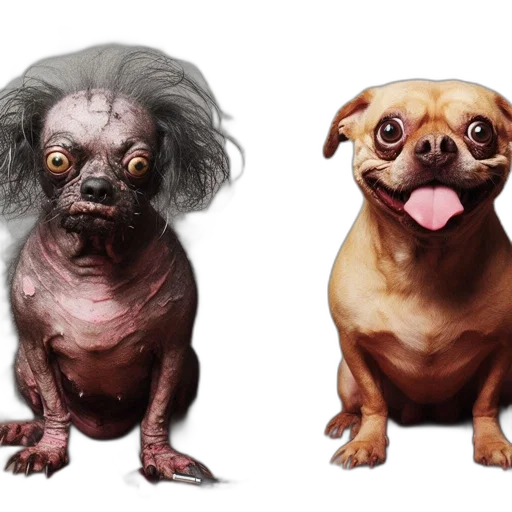 creature, animal, concept art, photorealistic transparent PNG cut-out