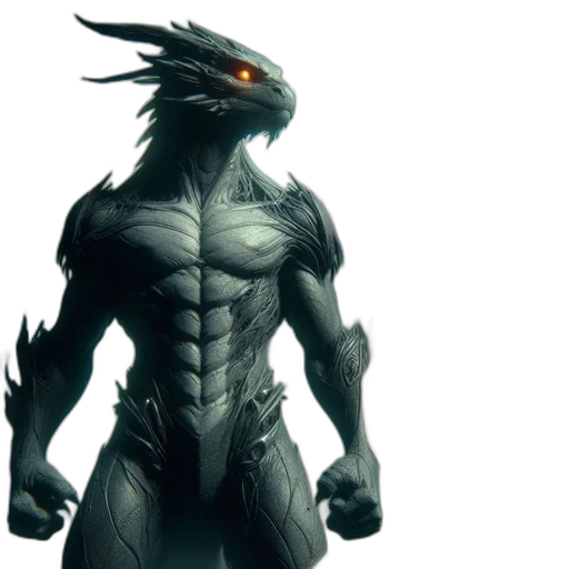 dragon, creature, animal, concept art transparent PNG cut-out