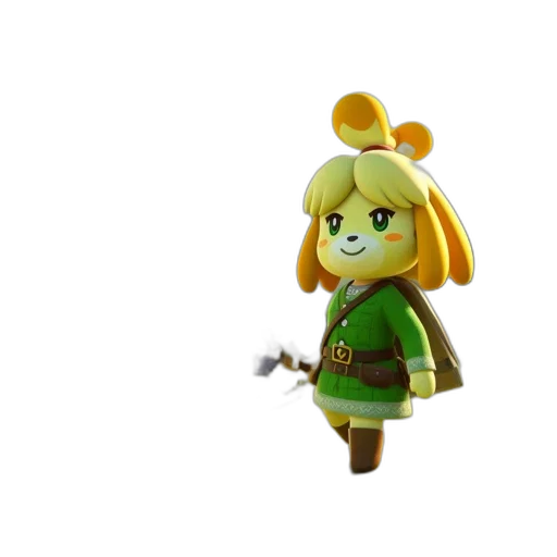staff, weapon, animal, dress transparent PNG cut-out