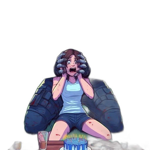 jacket, robot, furniture, creature transparent PNG cut-out