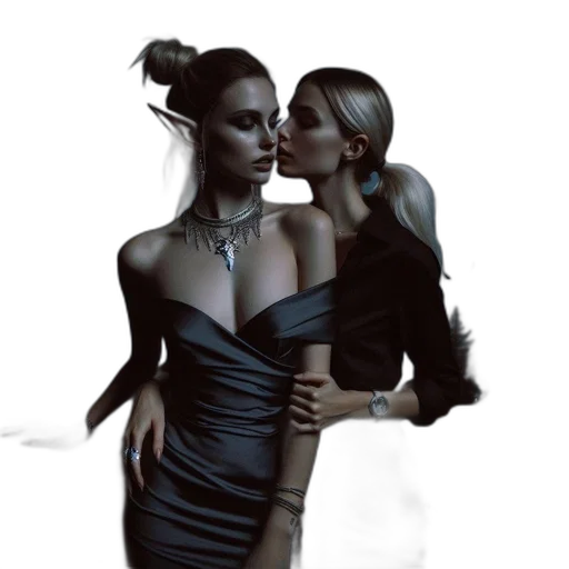 dress, jewelry, concept art, photorealistic transparent PNG cut-out