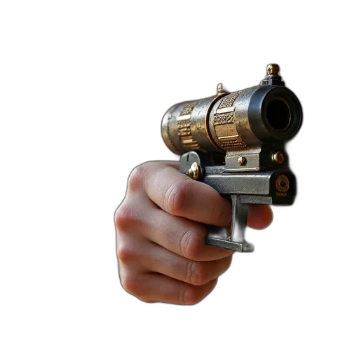 weapon, staff, robot, animal transparent PNG cut-out